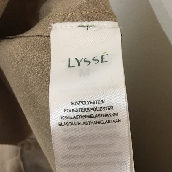 LYSSÉ FAUX LEATHER ASYMMETRIC PEBBLED TAN JACKET - Picture 5 of 5